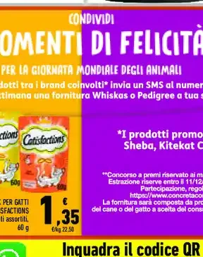 Snack per gatti Temptations Catstictions
