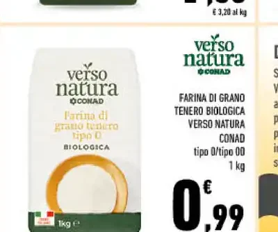 Farina di grano tenero biologica