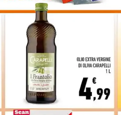 Olio extra vergine di oliva Carapelli