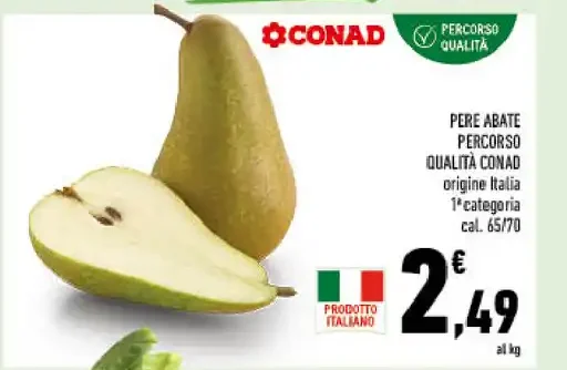 Pere Abate percorso qualità Conad