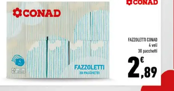 Fazzoletti Conad