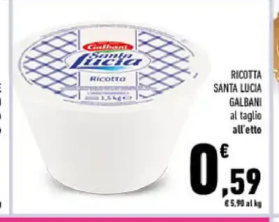 Ricotta Santa Lucia Galbani