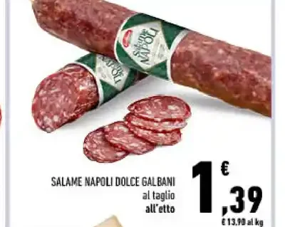 Salame Napoli dolce Galbani
