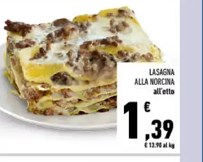 Lasagna alla norcina