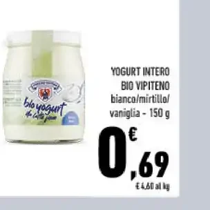 Yogurt intero bio Vipiteno