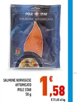 Salmone norvegese affumicato Pole Star
