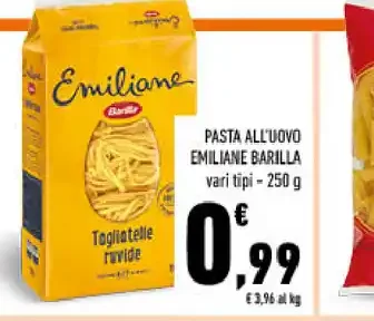 Pasta all'uovo Emiliane Barilla