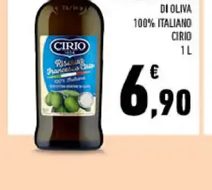 Olio extra vergine di oliva Cirio