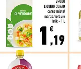Brodo liquido Conad