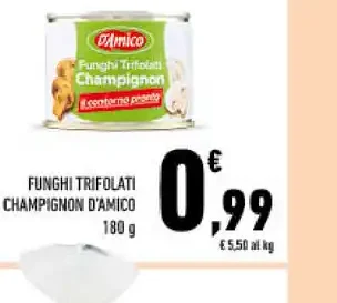 Funghi trifolati champignon d'Amico