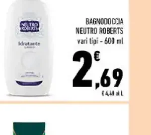 Bagnodoccia Neutro Roberts