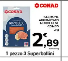 Salmone affumicato norvegese