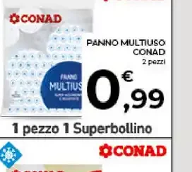 Panno multiuso Conad