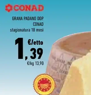 Grana Padano DOP Conad