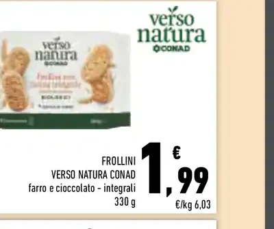 Frollini Verso Natura Conad