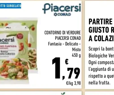 Contorno di verdure Piacersi Conad