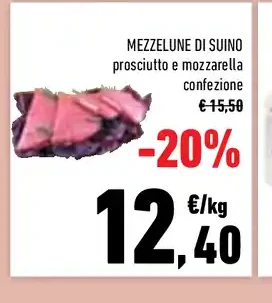 Mezzalune di suino