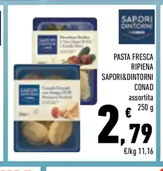 Pasta fresca ripiena Sapori&Dintorni Conad assortita