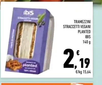 Tramezzini straccetti vegani planted