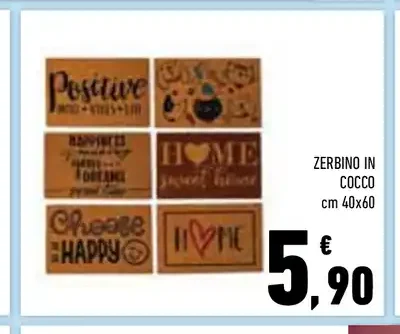 Zerbino in cocco