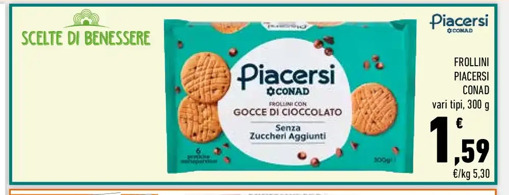 Frollini Piacersi Conad
