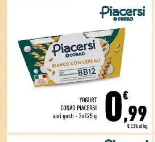 Yogurt Piacersi Conad