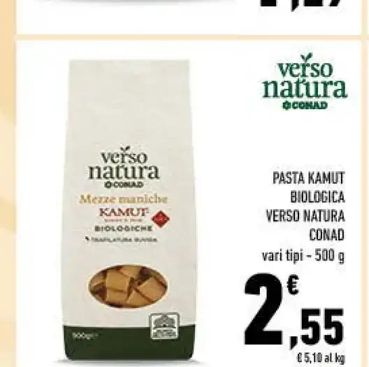 Pasta Kamut biologica Verso Natura Conad
