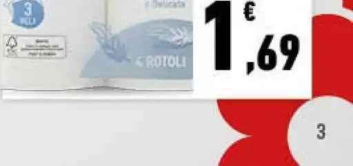 Carta igienica ultramorbida Conad
