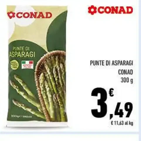 Punte di asparagi Conad