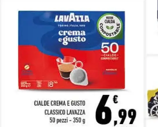 Cialde Crema e Gusto Classico Lavazza