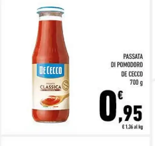Passata di pomodoro De Cecco