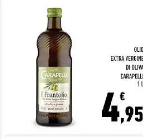 Olio extravergine di oliva Carapelli