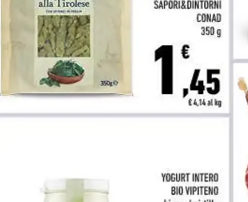 Gnocchetti alla tirolese con spinaci Sapori&Dintorni Conad