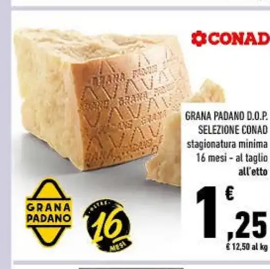 Grana Padano D.O.P. Selezione Conad