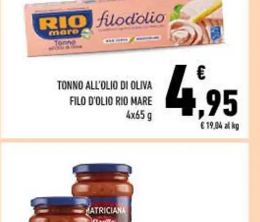 Tonno all'olio di oliva Rio Mare
