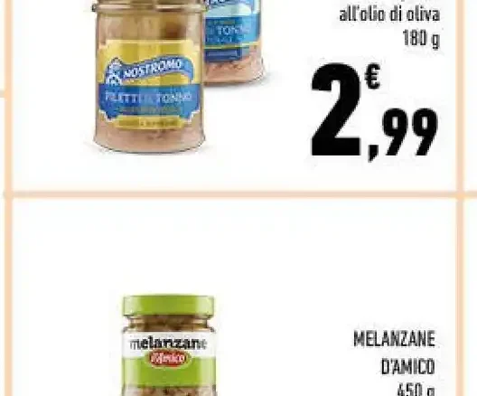 Filetti di tonno Nostromo
