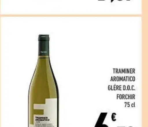 Traminer aromatico Glère D.O.C.
