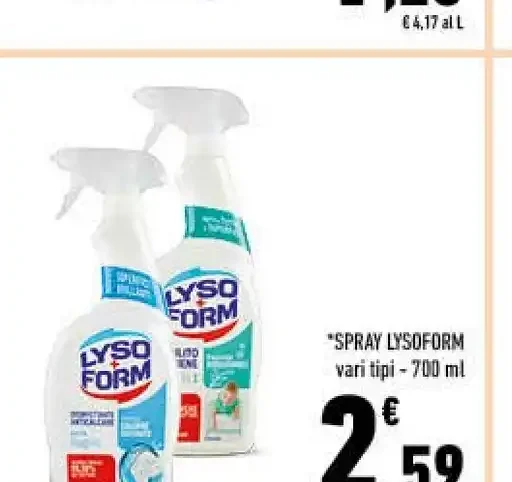 Spray Lysoform
