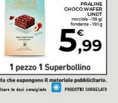 Praline Choco Wafer Lindt