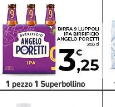 Birra 9 Luppoli Angelo Poretti IPA