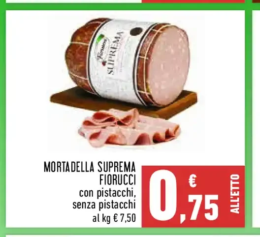 Mortadella Suprema Fiorucci