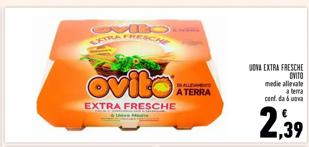 Uova extra fresche Ovito