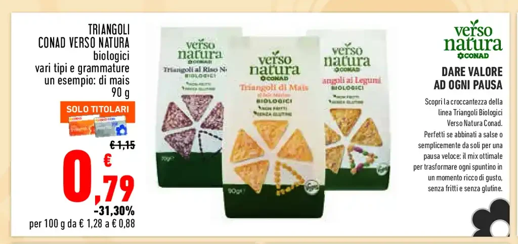 Triangoli biologici Verso Natura