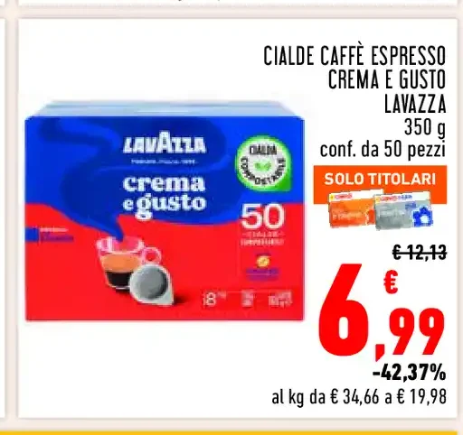 Cialde caffè espresso Lavazza