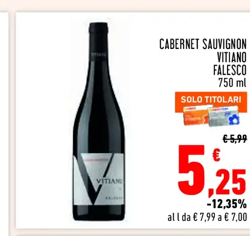 Cabernet Sauvignon Vitiano Falesco