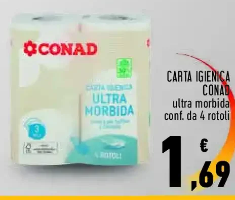 Carta igienica Conad