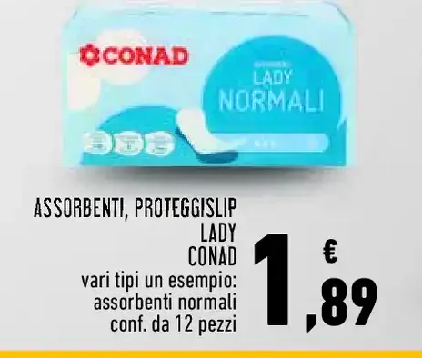 Assorbenti Linesglip Lady Conad