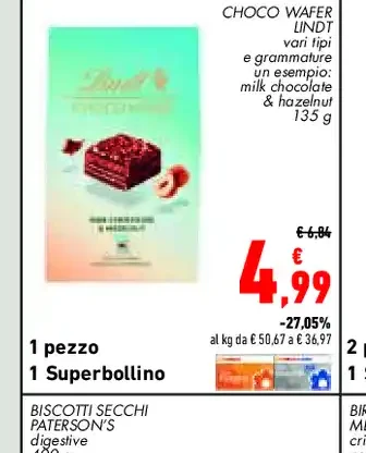 Choco Wafer Lindt