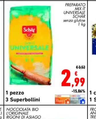 Preparato mix universale Schär