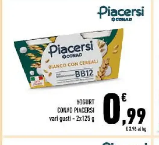 Yogurt Piacersi Conad